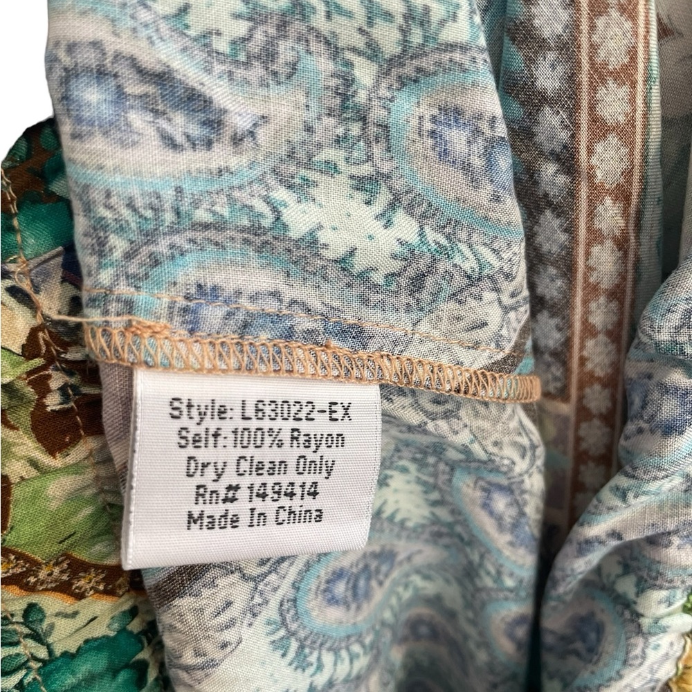JOHNNY WAS Rivera Tiered Pants New With Tags - Picture 14 of 14